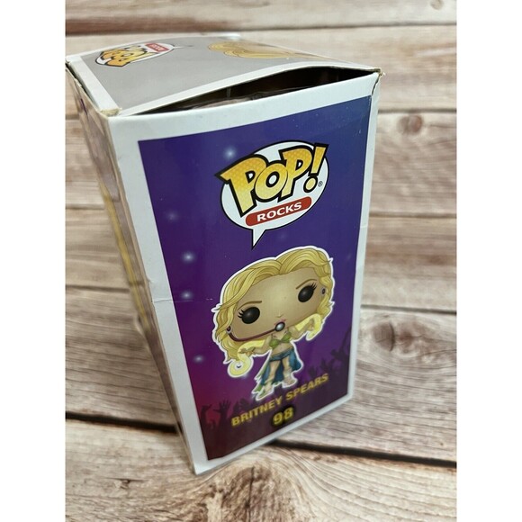 Funko Pop Rocks BRITNEY SPEARS Slave 4 U Vinyl Figure 98 - Picture 8 of 9